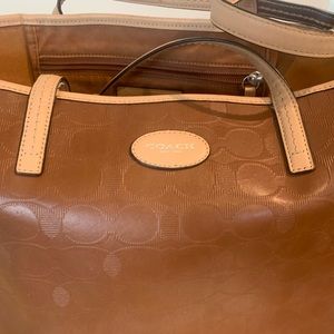 Coach leather bag